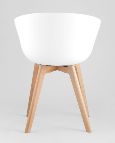 Стул полубарный Меган велюр пыльно-синий. Фото №7