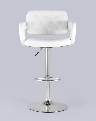 Стул барный Бентли белый фото Стул барный Бентли белый. Фото №5