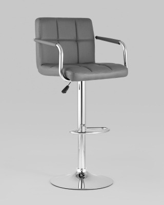 Стул барный Малави серый фото Стул барный Малави серый. Фото №3