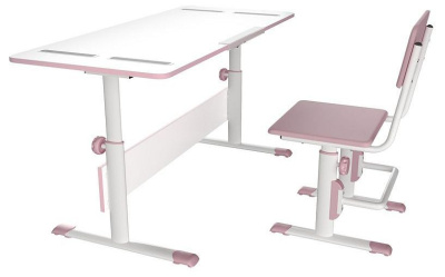 Стол учебный Polini Kids City D2, белый. Фото