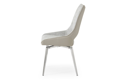 Стул DC1239 бежевый/ноги сталь. Фото №3