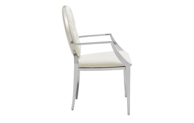 Стул Y110B бежевый бархат фото Стул Y110B бежевый бархат. Фото