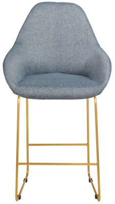 Кресло полубар Kent Грей/Линк Золото. Фото №5