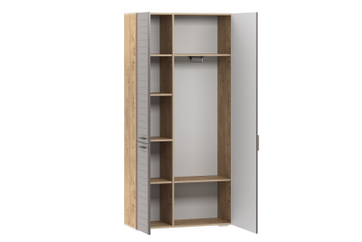 Шкаф для одежды Livorno НМ 013.36 Софт Графит, Дуб Бунратти. Фото №2