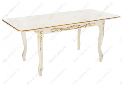 Стол деревянный Мауро патина золото фото Стол деревянный Мауро патина золото. Фото №2