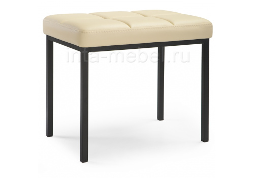 Банкетка Дион кожзам d1 / черный матовый. Фото №1