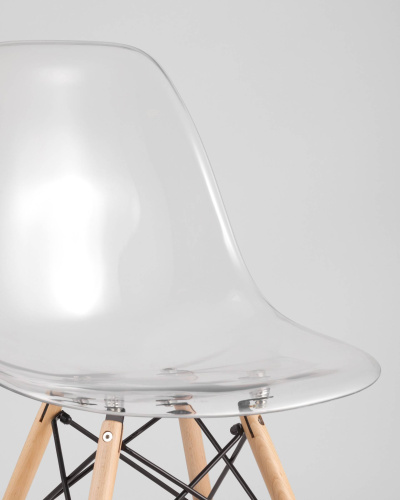 Стул DSW прозрачный. Фото №10