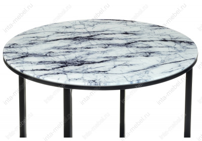 Журнальный стол Волопас белый мрамор. Фото №3