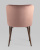 Стул Ститч Хани велюр пыльно-розовый ножки дерево. Фото №6