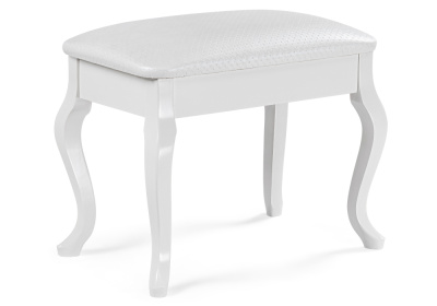 Банкетка Лусте белый / кожзам белый пунто. Фото