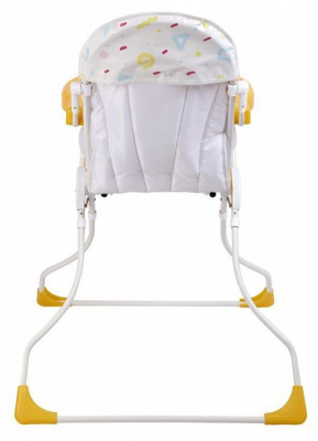 Стул для кормления Polini Kids Малышарики Солнечный день, белый. Фото №5
