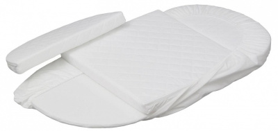 Матрас для новорожденных Polini Kids Волшебные сны 1190x600, белый. Фото №4