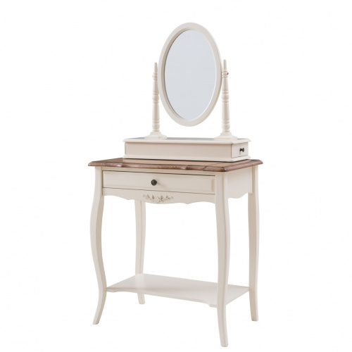 ST9321 Туалетный столик с овальным зеркалом. Фото №1