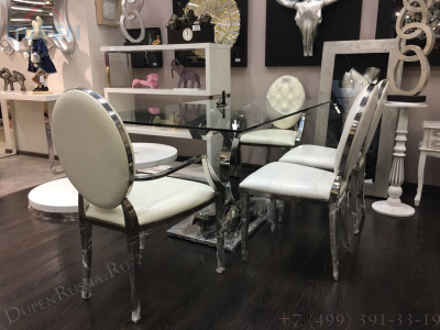 Стул Y110C белый фото Стул Y110C белый. Фото