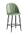 Стул полубарный Логан велюр фисташковый