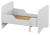 Кровать Polini Kids Fun, белый фото Кровать Polini Kids Fun, белый. Фото №4
