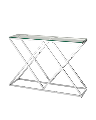 Консоль ИНСИГНИЯ 115*30 серебро. Фото №2