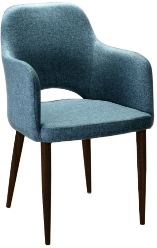 Кресло Ledger Сканди Блю/венге. Фото №2