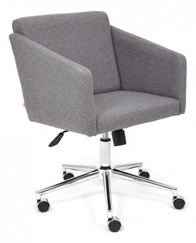 Кресло MILAN хром ткань ORLEANS, серый, C-7. Фото №1