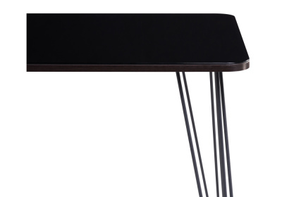 Стол стеклянный Хумфри черный. Фото №4