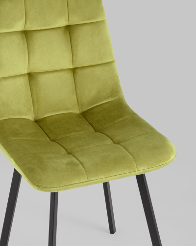 Стул Chilly велюр фисташковый. Фото №9