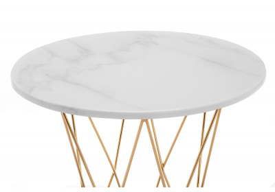 Стол Melan white / gold. Фото №3