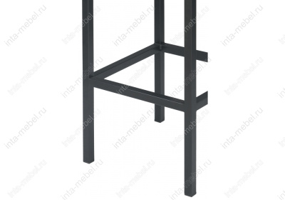 Барный стул Лофт филадельфия коньяк / черный матовый. Фото