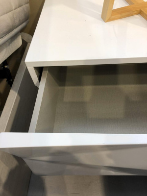 Тумба прикроватная М-153 белая. Фото №4