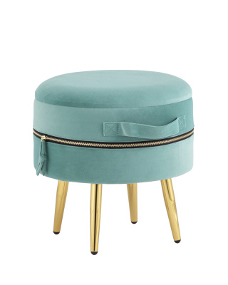 Пуф Тильда велюр мятный фото Пуф Тильда велюр мятный. Фото №2