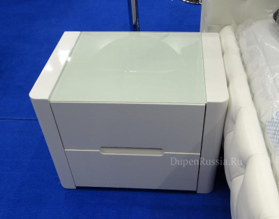 Тумба прикроватная DUPEN M-110 белая. Фото №5