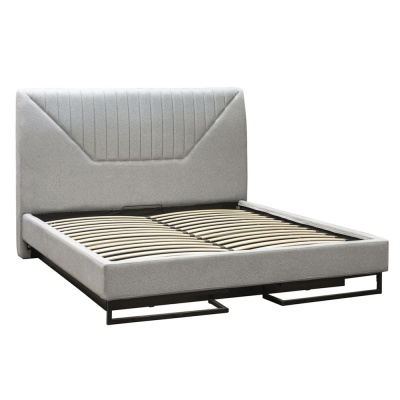 Кровать с ортопедическим основанием и ящиком 1.4 Loft Alberta Браун. Фото