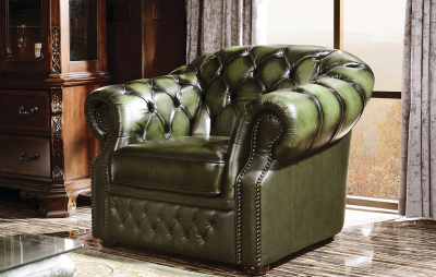 Кресло B-128 green (зеленый). Фото №5