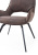 Стул DC1241 коричневый/черный. Фото №13