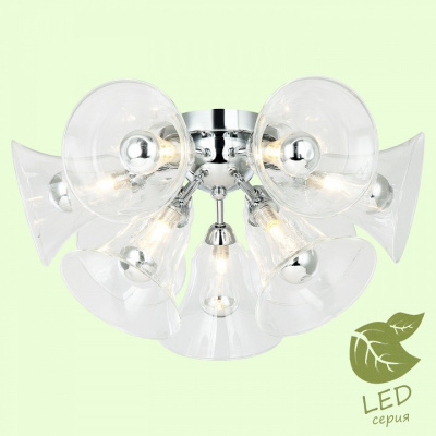 Потолочная люстра Lussole Oneida GRLSP-8196 фото Потолочная люстра Lussole Oneida GRLSP-8196. Фото №2