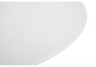 Стол стеклянный Tulip 90 белый. Фото №3