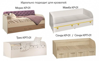 Спинка для кровати МС-02,фиолетовый. Фото