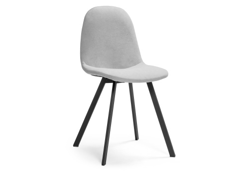 Стул Агот светло-серый / черный. Фото №1