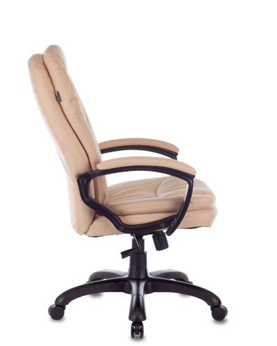 Кресло руководителя Бюрократ CH-868N бежевый Or-14 эко.кожа крестовина пластик фото Кресло руководителя Бюрократ CH-868N бежевый Or-14 эко.кожа крестовина пластик. Фото №5