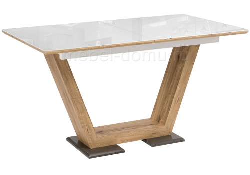 Стол Иматра дуб монтана / белый. Фото №1