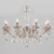 Потолочная люстра Eurosvet Teodore 10103/8 античная бронза/прозрачный хрусталь Strotskis фото Потолочная люстра Eurosvet Teodore 10103/8 античная бронза/прозрачный хрусталь Strotskis. Фото №1