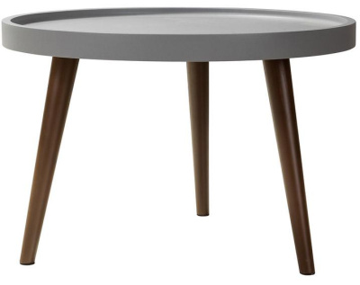 Стол журнальный Luna D60 Грей. Фото