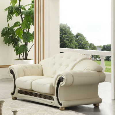 Диван 2-х местный Versace лавсит белый. Фото