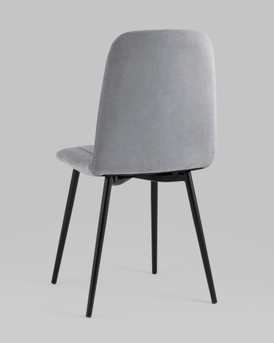 Стул Easy велюр серый. Фото №7