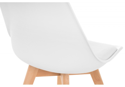 Стул деревянный Bonus белый фото Стул деревянный Bonus белый. Фото №5