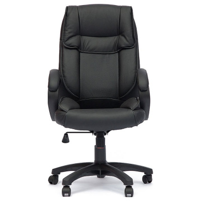 Компьютерное кресло OREON кож/зам, черный/черный перфорированный, 36-6/36-6/06 (id:  ). Фото №2