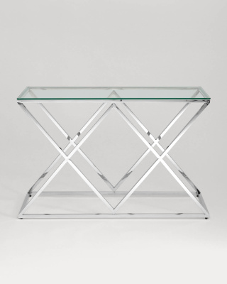 Консоль ИНСИГНИЯ 120*40 серебро фото Консоль ИНСИГНИЯ 120*40 серебро. Фото №4