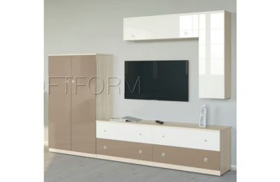 Шкаф навесной узкий высокий Силуэт фото Шкаф навесной узкий высокий Силуэт. Фото №5