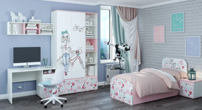 Тумбочка Малибу,белый. Фото