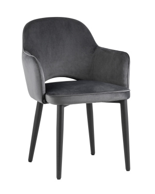 Стул Венера велюр серый. Фото №2