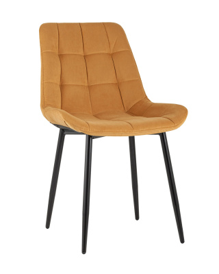 Стул Флекс велюр оранжевый фото Стул Флекс велюр оранжевый. Фото №2